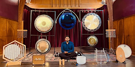 Gong Sound Bath with Cacao & Wim Hof Breathwork at 7 PM