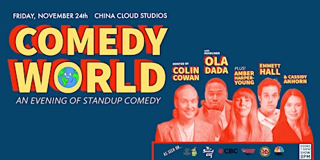 COMEDY WORLD : a pro standup show  primärbild