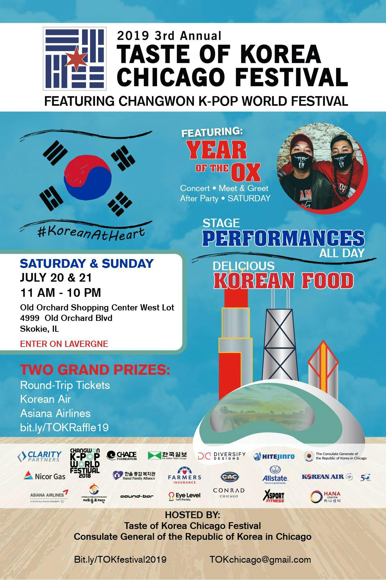 3rd Annual Taste of Korea Chicago Festival