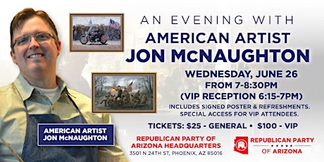 An Evening With American Artist Jon McNaughton primary image