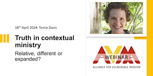 AVM Webinar with Tamie Davis primary image