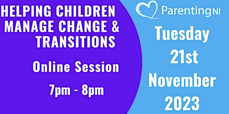 Helping Children Manage Change and Transitions primary image