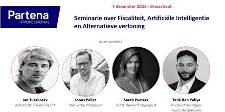 Imagem principal do evento Seminarie Accountants - 7/12/2023 - Brasschaat