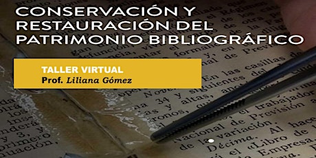CONSERVACIÓN Y RESTAURACIÓN DE DOCUMENTOS BIBLIOGRÁFICOS primary image