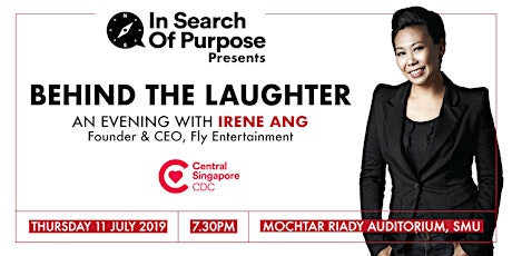 In Search of Purpose #24 - Behind the Laughter: An Evening with Irene Ang primary image