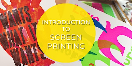 Imagen principal de Introduction to Screen Printing