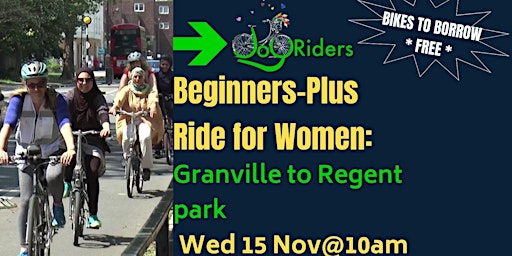 JoyRiders Beginners Plus Ride: Regent's Park loop primary image