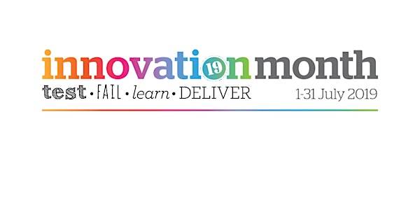 Innovation Month 2019 keynote presentation by Dr Sarah Pearson