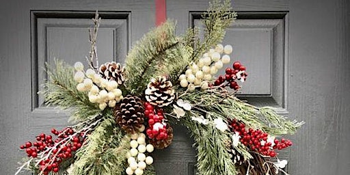 Imagem principal de Christmas Wreath Workshop Contemporary Style  2024