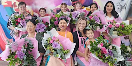 MOTHERS DAY BOUQUET & FLOWER CROWN WORKSHOP // BUY 1 GET 1 FREE