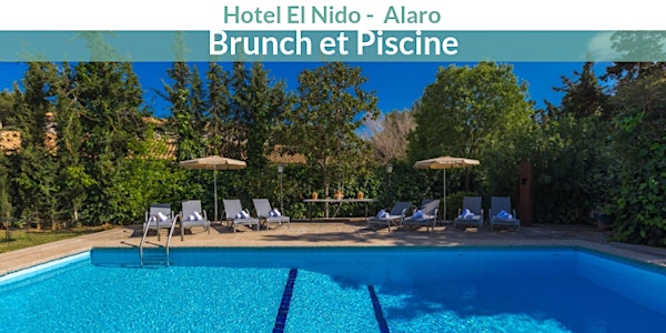 Brunch et Piscine à l'hôtel El Nido à Alaro