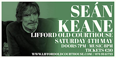 Primaire afbeelding van Seán Keane Live at Lifford Old Courthouse