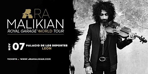 Ara Malikian en  León - Royal Garage World Tour