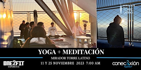 Imagen principal de Yoga + Meditación | Con vistas 360º de la CDMX | TORRE LATINOAMERICANA