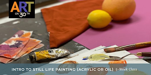 Imagem principal do evento TUE PM - Intro to Still Life Painting with Katie McCloskey