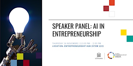 Speaker Panel: AI in Entrepreneurship primary image
