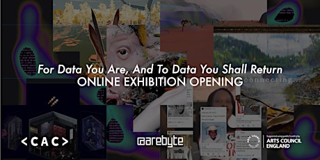 For Data You Are, And To Data You Shall Return: Online Exhibition Opening primary image