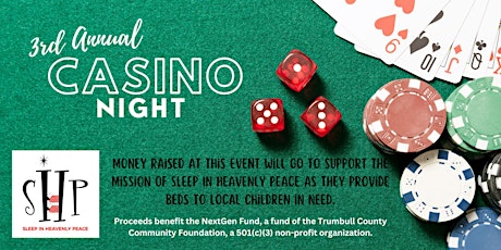 3rd Annual Casino Night Fundraiser
