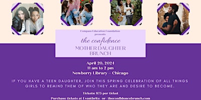 The Confidence Mother Daughter Brunch - Chicago primary image