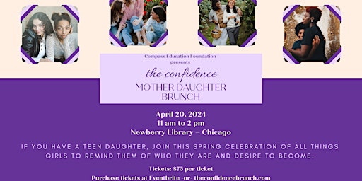 Primaire afbeelding van The Confidence Mother Daughter Brunch - Chicago