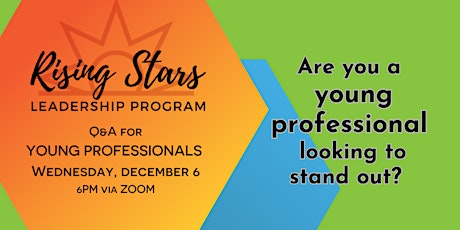 Immagine principale di Young Professionals: Rising Stars Leadership Program Q&A 