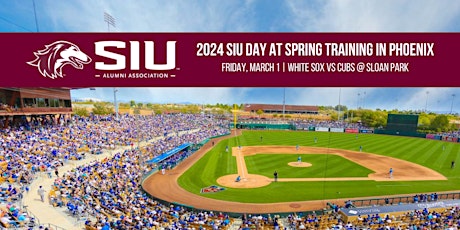 Imagen principal de 2024 SIU Day at Spring Training in Phoenix