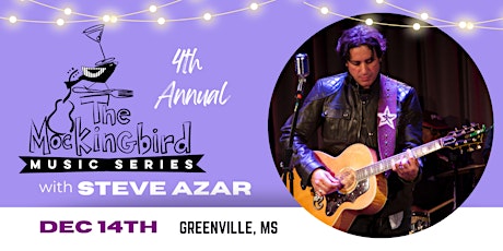The Mockingbird Music Series Annual Christmas Special -Featuring Steve Azar primary image