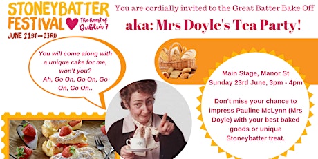 Mrs Doyle's Tea Party - The 2019 Batter Bake Off