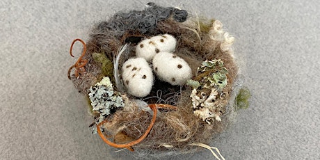 FELTED NEST WITH EGGS WORKSHOP primary image