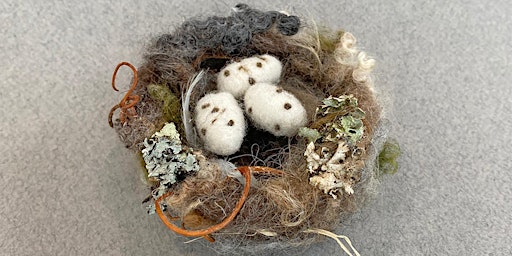 Primaire afbeelding van FELTED NEST WITH EGGS WORKSHOP