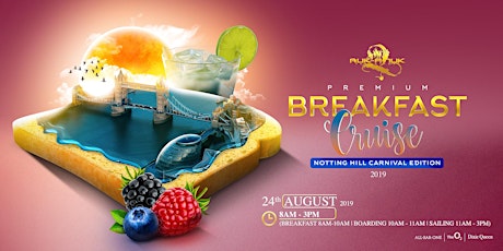 Ruk-A-Tuk Premium Breakfast Cruise (Notting Hill Carnival) 2019 primary image