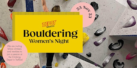 UrbanistasNW joins Women's climbing event at Depot Climbing Manchester primary image