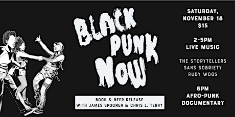 Imagen principal de Black Punk Now Book & Beer Release