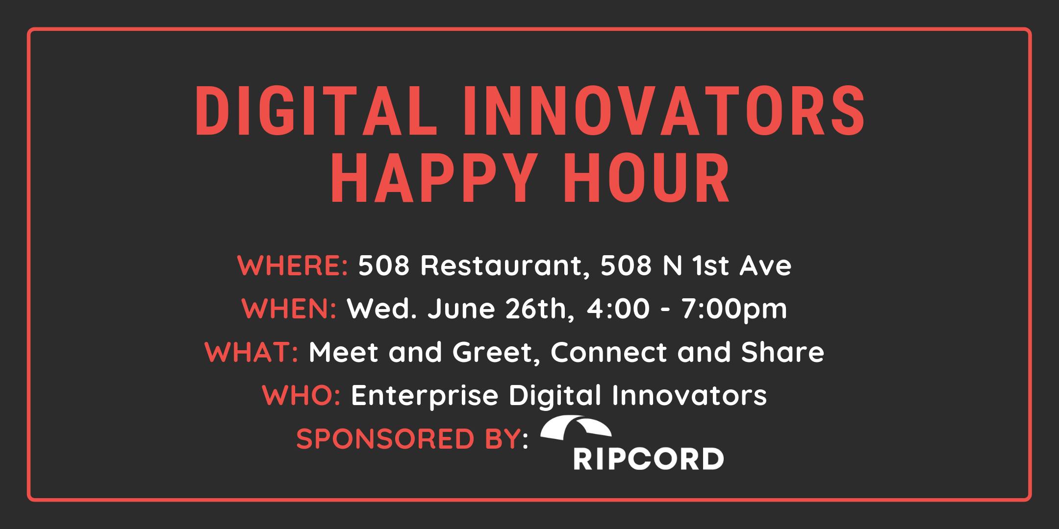 Digital Innovators Happy Hour