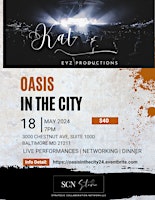 Imagem principal do evento Oasis in the City - Live Performance and Business Networking
