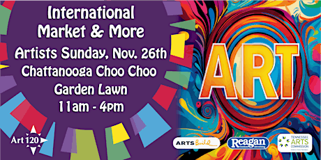 International Market & More Celebrates Artists Sunday - A Ticket Free Event primary image