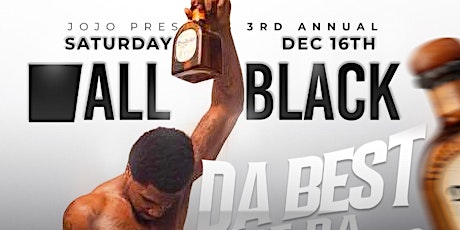 Image principale de Jojo 3rd Annual All Black Affair