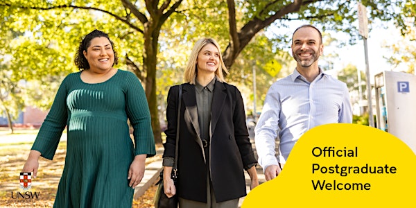UNSW Official Postgraduate Welcome and Networking event: T1 O-Week 2024