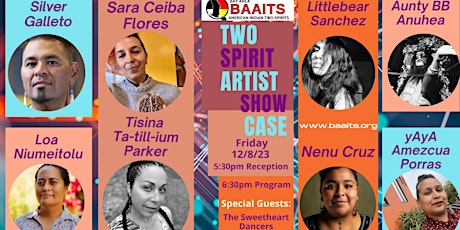 Hauptbild für BAAITS Two Spirit Artist-Culture Bearer Showcase!