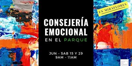 Imagen principal de Consejería en el Parque (Jun. Sab 15 y Jun. Sab 29)