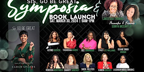 Sis, Go Be Great Symposia & Book Launch