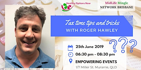 Tax time tips and tricks with Roger Hawley primary image