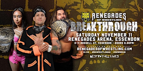 Renegades of Wrestling - Breakthrough primary image