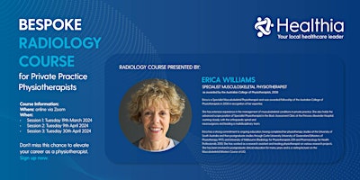 Image principale de Radiology Course for Physiotherapists