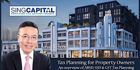 Tax Planning for Property Owners and Investors primary image