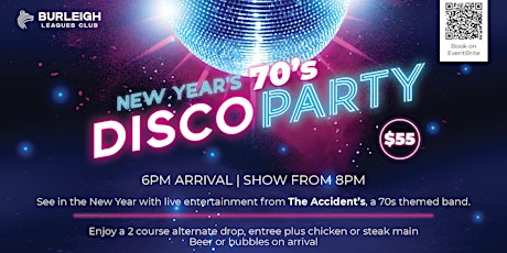 Image principale de New Years Eve 70s Disco Party