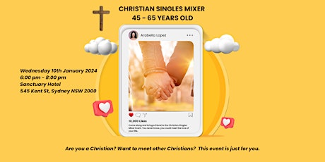 Christian Singles Mixer primary image