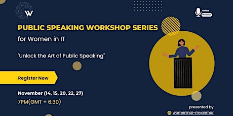 Public Workshop Series for Women in IT primary image
