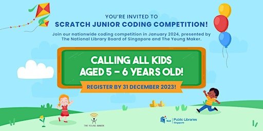 Scratch Junior Competition for 5 and 6 year olds primary image