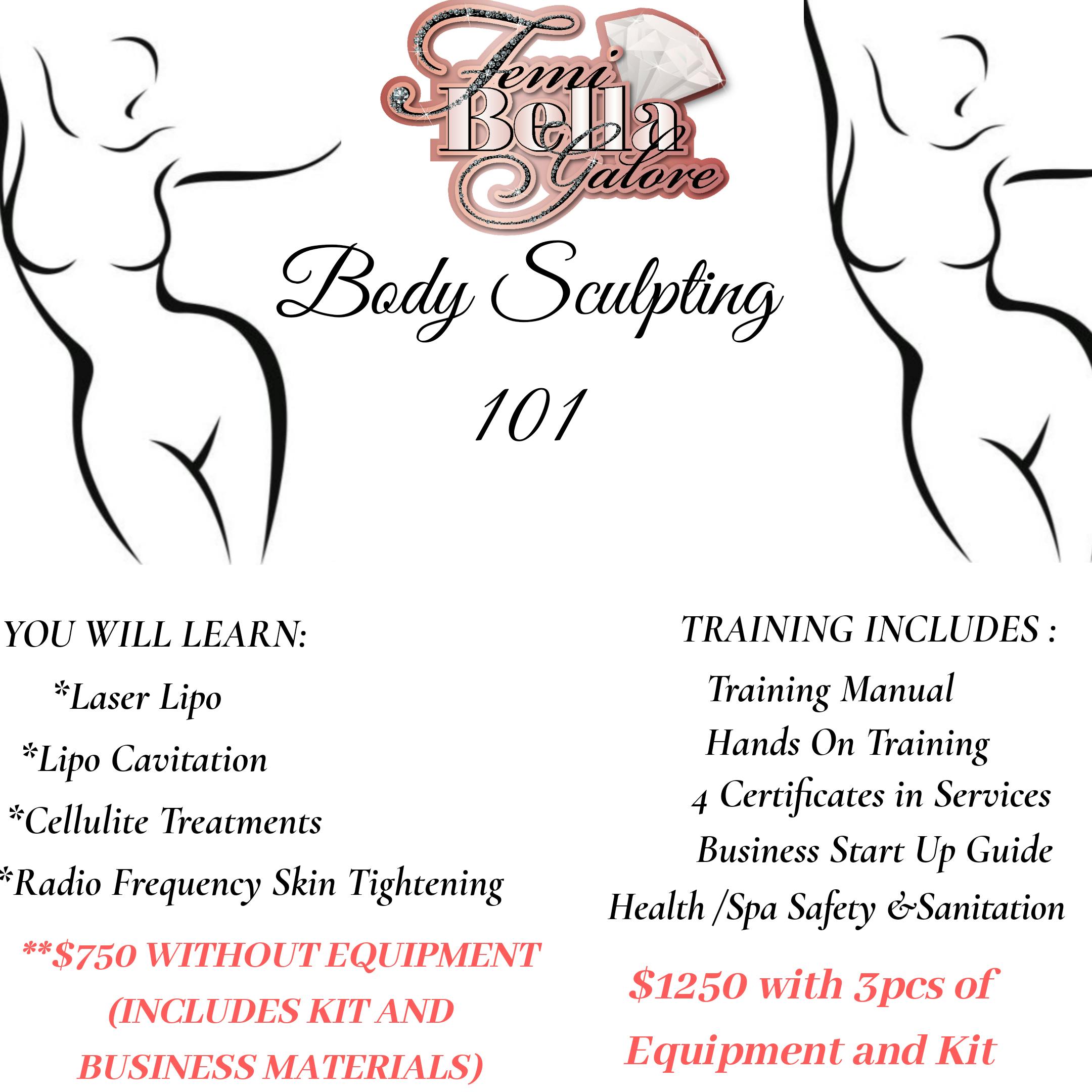 Body Sculpting Certification 24 Aug 19